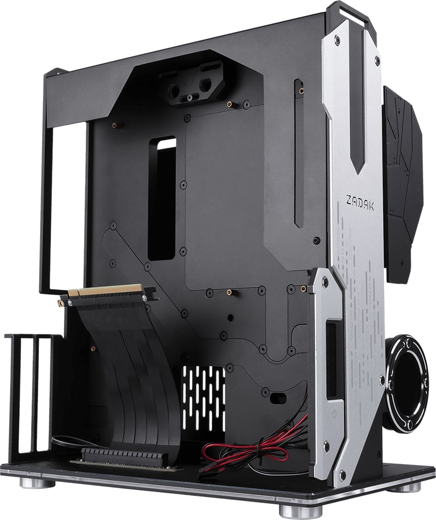 The New Zadak MOAB II ELITE PC Case features an in-built water-cooling system and Touch power switch